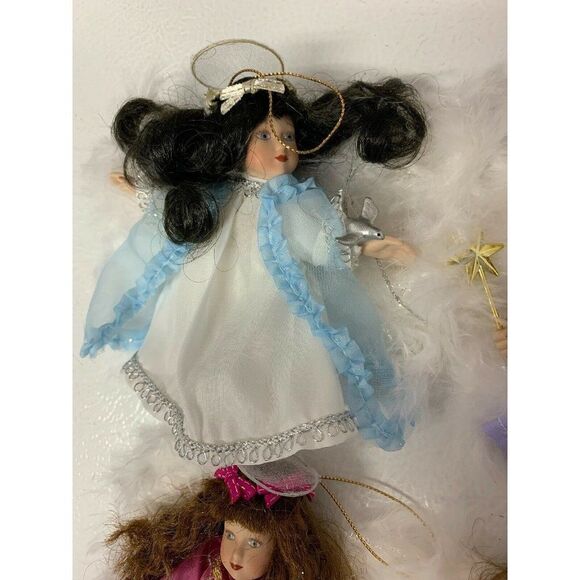 Paradise Galleries Heavenly Moments Ornament Collection Porcelain Angel Figures - Picture 6 of 7